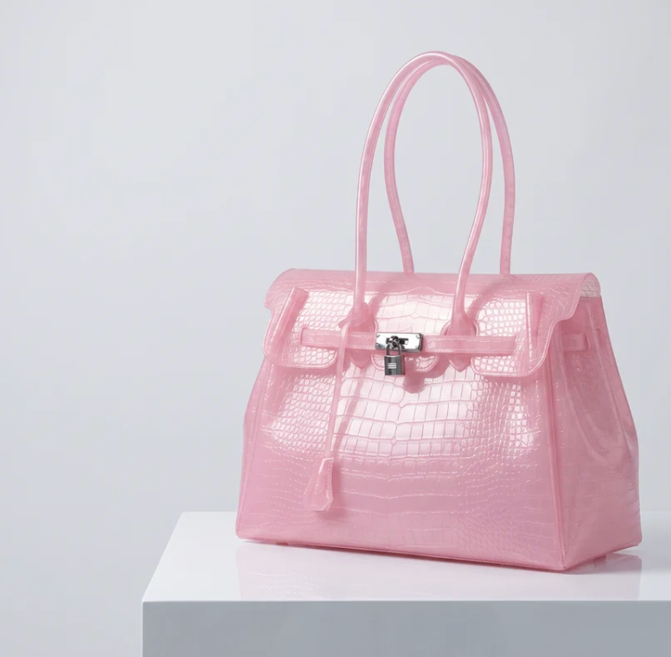 (NEW) Jelly Croco Bag – Candy