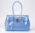 (NEW) Jelly Croco Bag – Azure