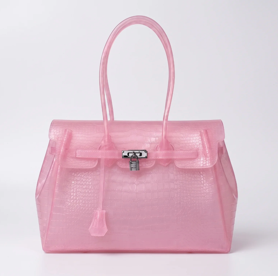 (NEW) Jelly Croco Bag – Candy